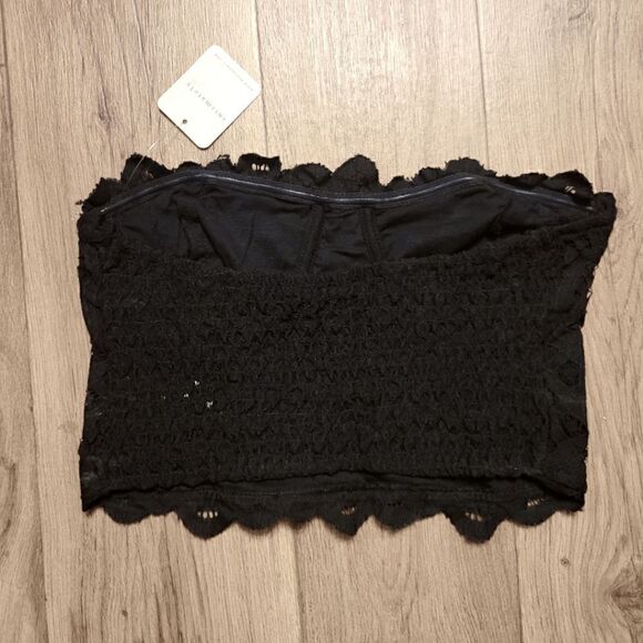 NWT Free People Adella Corset Top Black - Picture 5 of 6